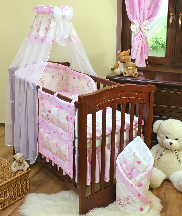 BABY COT & BOTTOM DRAWER 5 DESIGNS NURSERY BEDDING 12 COLOURS 4 TYPE